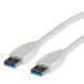 VALUE USB 3.2 Gen 1 kabel, type A-A, wit, 1,8 m