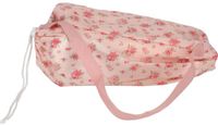 Lit pour poupée - Pliable - Fleur Rose