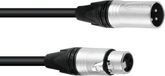 PSSO XLR-Kabel 3-polig 1m schwarz Neutrik
