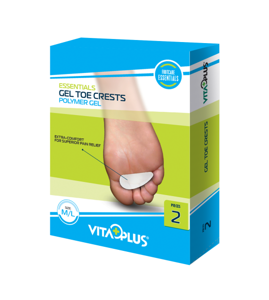 Vitaplus Vitaplus Essentials Gel Toe Crests Polymer Gel maat M/L