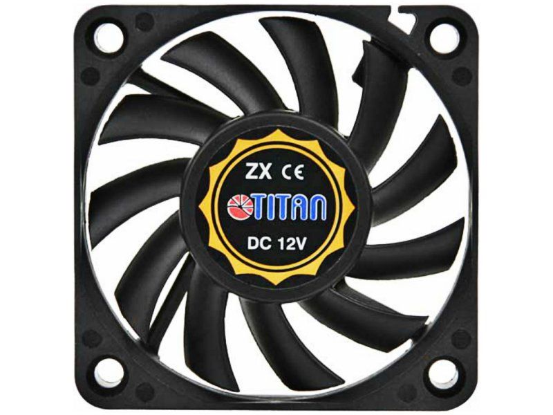 Titan TFD-6010L12Z - Ventilator - Zwart