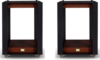 Wharfedale Linton Speaker Stands - Mahogany (Pair)