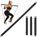 Barre de résistance - Barre d'entraînement Pilates - Barre d'entraînement en acier - Réglable 65 ou 95 cm - Charge maximale 226 kg - Pour la musculation et le yoga à domicile