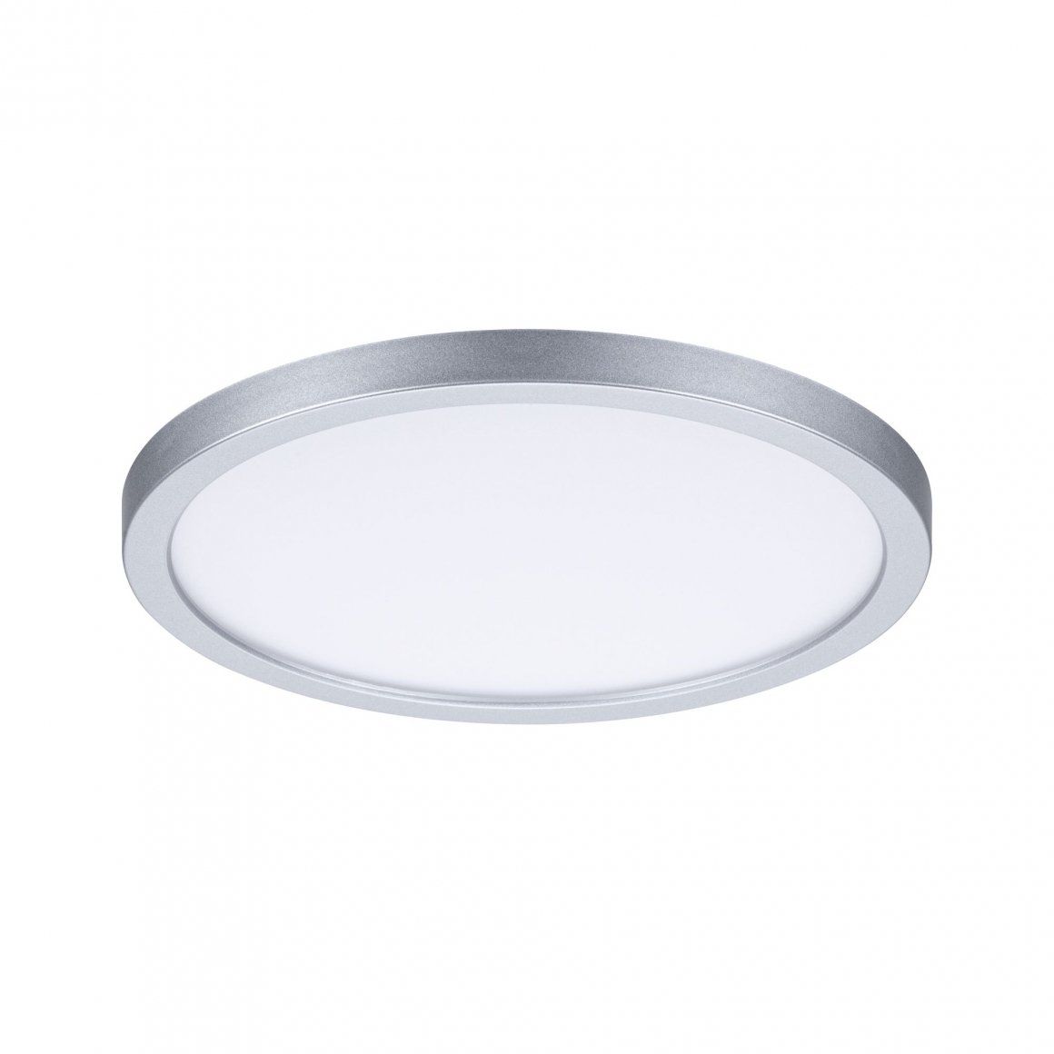 Paulmann 93057 LED Paneel - Neutraal Wit - Chroom - Rond - 13W - IP44 - Dimbare Opbouw Spot