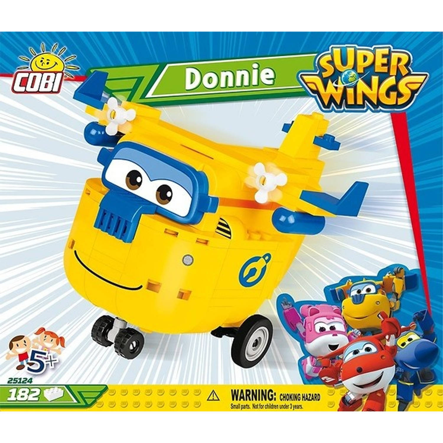 Cobi 183 Pcs Super Wings /25124/ Donnie