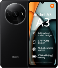 Xiaomi Xiaomi Redmi A3 64GB Black Los Toestel