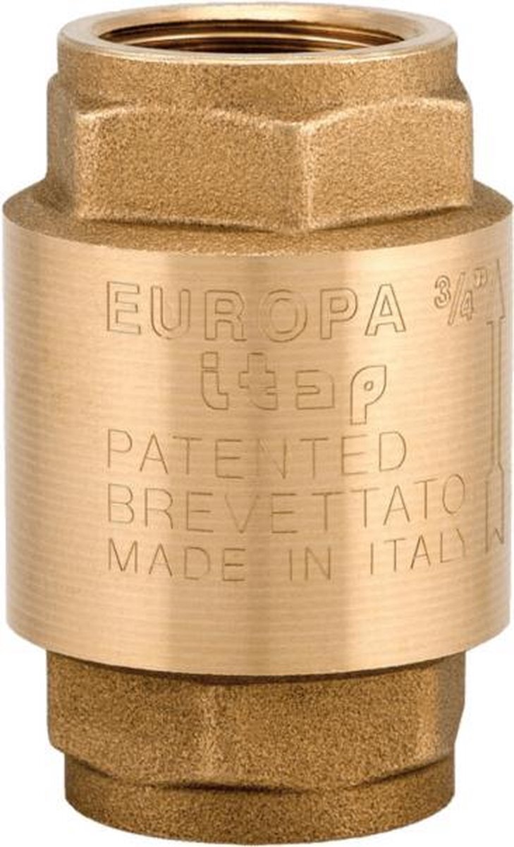 Itap terugslagklep FF Europa met messing insert – DN15 (1/2inch)