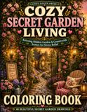Cozy Secret Garden Living Coloring Book