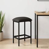 Maison Exclusive - Tabouret de bar gris foncé, dimensions 40 x 32 x 64 cm, matériau : bois composite