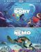 Finding Dory/finding Nemo Blu-ray