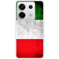 Xiaomi Redmi Note Drapeau italie Verstevigd hoesje met sublimatie bedrukking