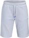 JACK&JONES JPSTGORDON COLLEGE SWEAT SHORTS MID JNR Short bermuda Garçon Taille 164 Blanc Mélangé