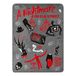 NORTHWEST Nightmare on Elm Street Micro Raschel plaid deken, 46" x 60", Kom naar Freddy