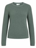 VILA Femme Pull Tricot Pull Douillet Design Texturé à Col Rond VIDALO