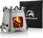 Travelhawk Mini Houtkachel - Inklapbaar Camping Kooktoestel - Roestvrij Staal