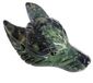 Kambaba Jasper Wolf Hoofd Beeldje 40mm