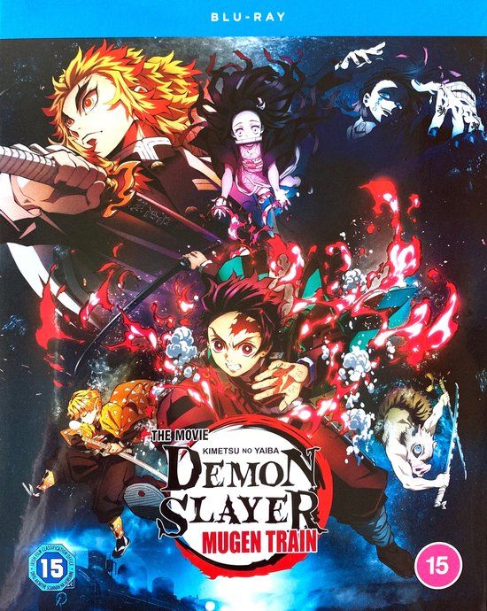 Anime Demon Slayer: Mugen Train / Blu-ray / 2022