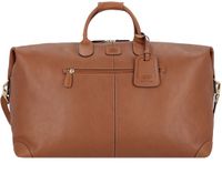BRIC'S Leren Reistas Life Pelle Holdall Leather Bruine