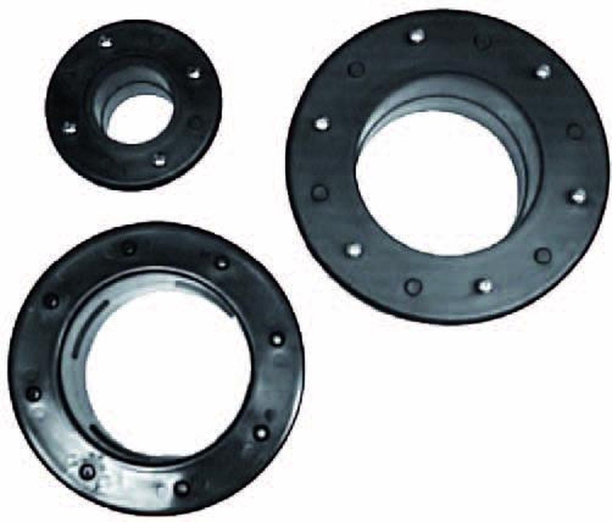 EFFAST Doorvoer met tegenflens 75 mm