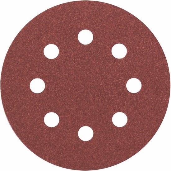 Bosch 25-delige schuurbladenset voor excenterschuurmachines 125 mm - korrel 120