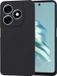 Techsuit Hoesje geschikt voor Tecno Spark 20 - Soft Flex Silicone Back Cover - Zwart