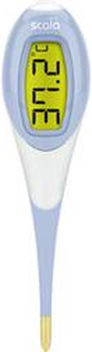 Scala Thermometer koorts medische digitale mondthermometer SC 2050 flex Speed Night wit