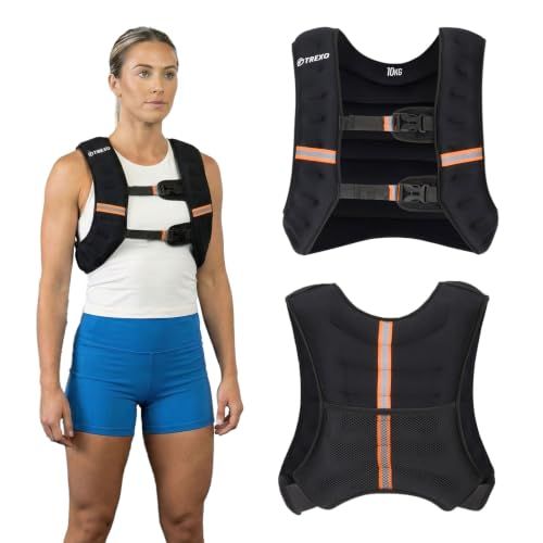 TREXO Gewogen trainingsvest 10 kg