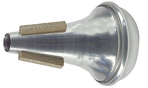 Tom Crown dempende rechte piccolo trompet, aluminium behuizing