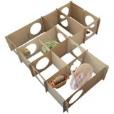JR FARM PlasticFree Gras-labyrint voor konijnen