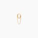 Brittani Boucles d'oreilles en or jaune pour femme