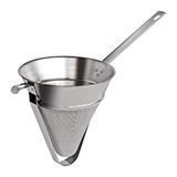 Gobel 114410 Chinese zeef van roestvrij staal met versterkte bescherming, ijzer, wit, Ø 20 cm, grijs