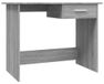 Solidchoice - Bureau Sonoma grijs 100 x 50 cm avec tiroir