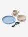 Liewood Set de vaisselle imprimé Vivi 4 pièces Imagine/Sandy