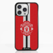 Manchester United Coque de Téléphone 3D Officielle – Design à Rayure Verticale