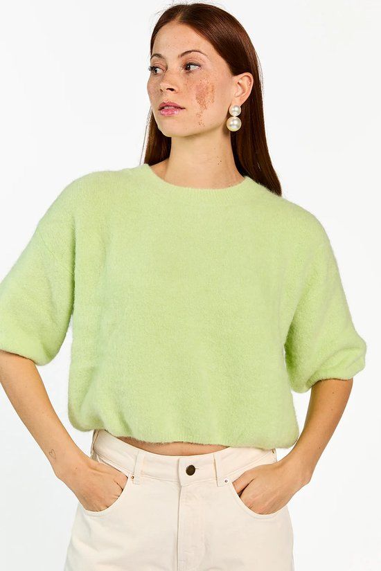 Aaiko Lani knit SHADOW LIME