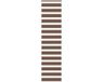vidaXL Zebra rolgordijn 55x200 cm polyester bruin