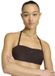 Adidas Iconisea Ribbed Padded Bandeau Bikinitop Bruin 34 Vrouw