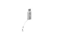 Mobility Lab ML313870 – USB-C naar Lightning-adapter – plug and play, opladen en synchroniseren, super compact, geïntegreerde polsband – aluminium afwerking