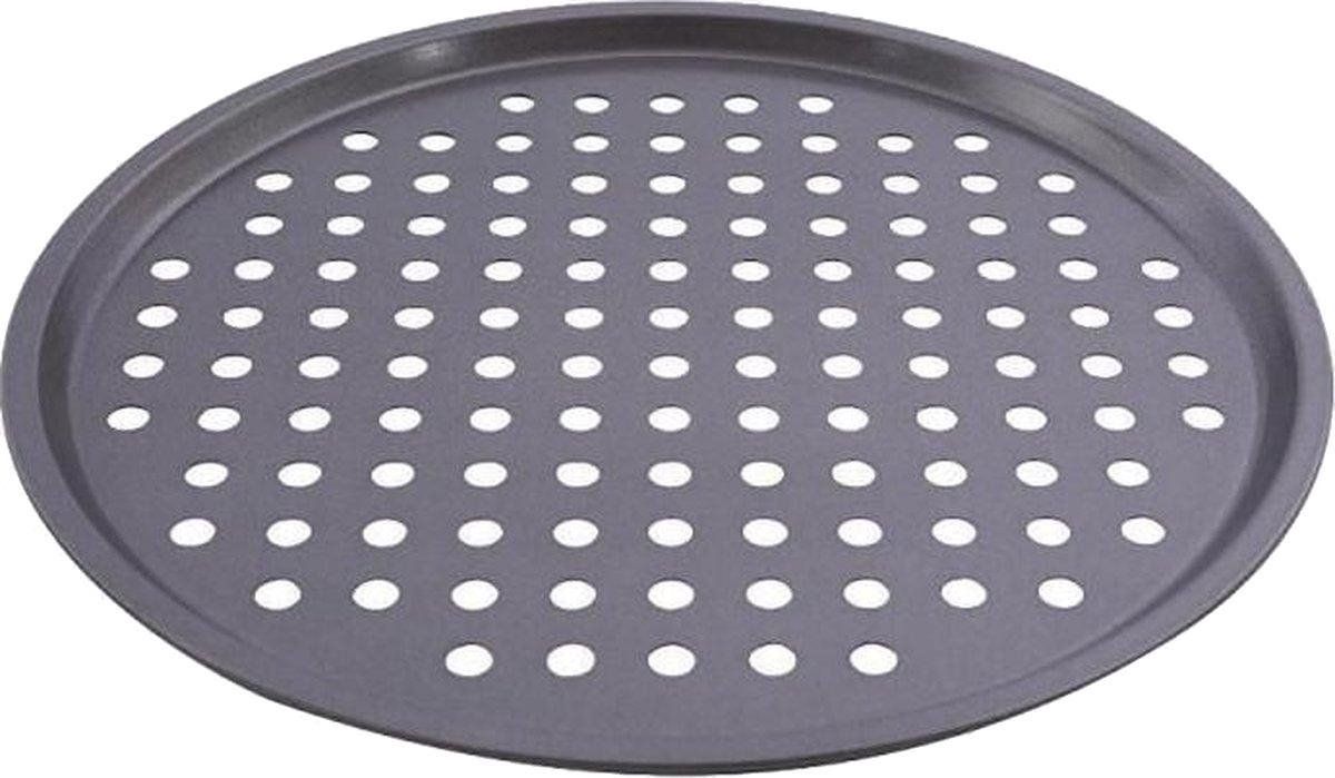 Point-Virgule pizzavorm met gaatjes en anti-aanbaklaag Ø 31cm - grijs