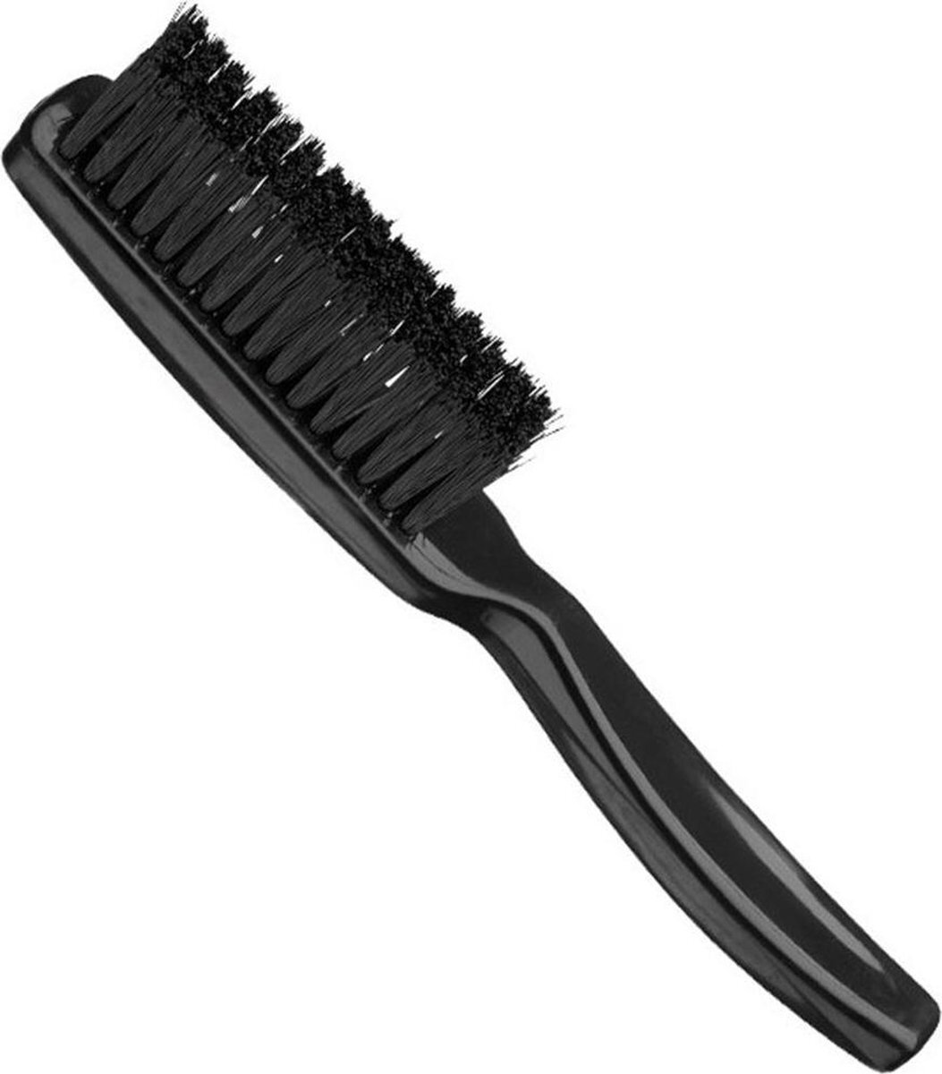 Eurosil Professioneel Ragnar Fade Brush - zwart - Kapper - Barber