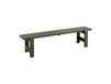 HAY Banc Weekday 190x32 cm pin laqué Olive