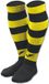 Joma paar sokken Zebra II zwart/geel Unisex