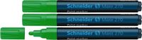 Schneider Schrijfwaren Schneider lakmarker - Maxx 270 - 1-3 mm - groen - 3 stuks