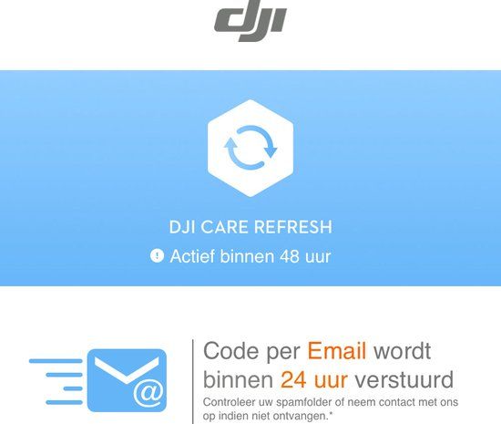 DJI Care Refresh Plan - DJI Mavic 3 Cine - 2 jaar