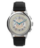 Timex Marlin Neo-Classic TW6A01200 Horloge - Leer - Zwart - Ø 40 mm