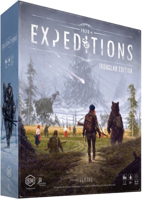 Expeditions: Ironclad Edition - Bordspel (ENG) - Stonemaier Games - Strategisch spel - Engels