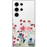 Samsung Galaxy S24 Printemps en fleurs Verstevigd hoesje met sublimatie bedrukking
