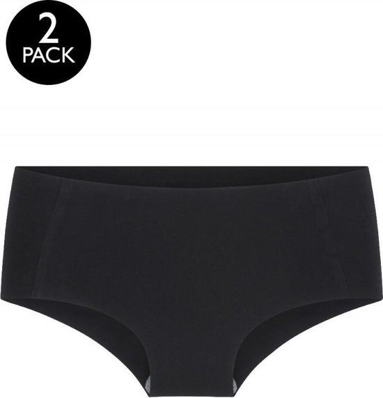 LingaDore Daily 2-Pack Hipster - Maat S - Zwart - Dames