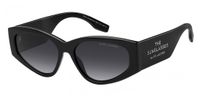 Marc Jacobs MARC 803/S Zonnebril voor Dames - Zwart, Cat Eye, Kunststof, 56mm