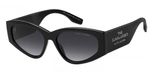 Marc Jacobs MARC 803/S Zonnebril voor Dames - Zwart, Cat Eye, Kunststof, 56mm